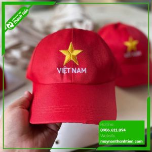Mũ Lưỡi Trai Cờ Đỏ Sao Vàng