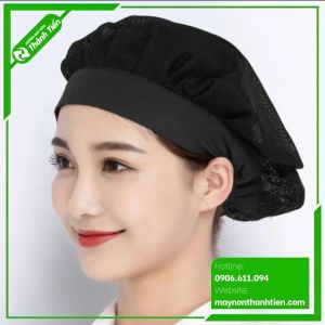 Nón Vải Lưới Bảo Hộ Màu Đen
