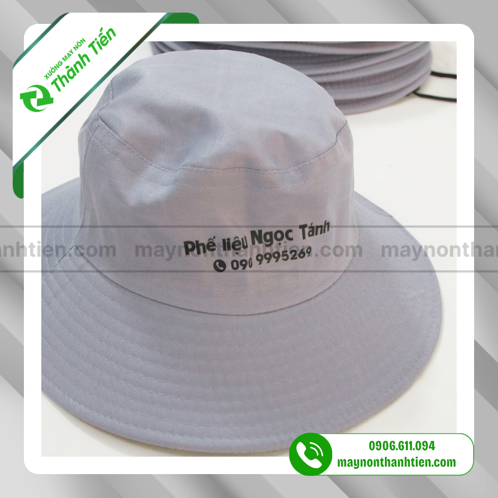 N&oacute;n Bucket Ngọc T&aacute;nh Đồng Phục Doanh Nghiệp Gi&aacute; Rẻ