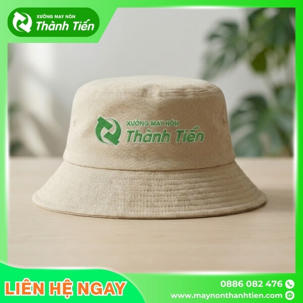 Mẫu n&oacute;n du lịch tai b&egrave;o (n&oacute;n bucket).