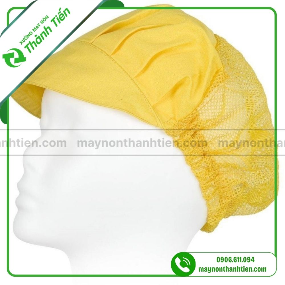 D&ograve;ng N&oacute;n Lưới Tr&ugrave;m T&oacute;c M&agrave;u V&agrave;ng Cho C&ocirc;ng Nh&acirc;n