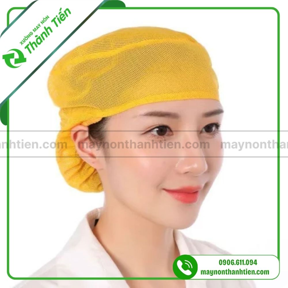 Mẫu n&oacute;n tr&ugrave;m t&oacute;c m&agrave;u v&agrave;ng