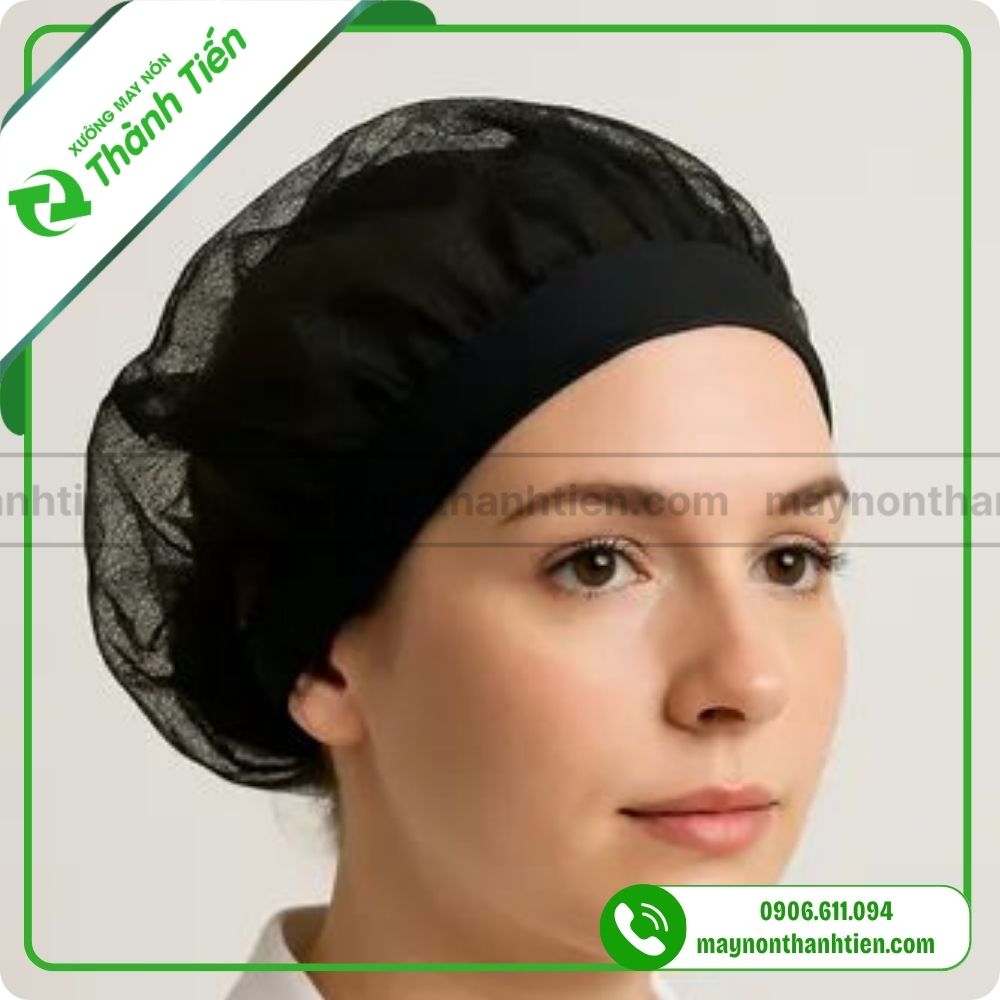 Mũ vải lưới cho c&ocirc;ng nh&acirc;n