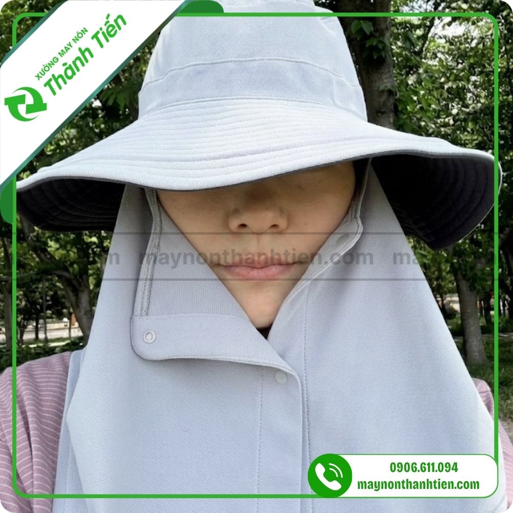 Thiết kế &ldquo;3 trong 1&rdquo; th&ocirc;ng minh của n&oacute;n chống nắng đa năng