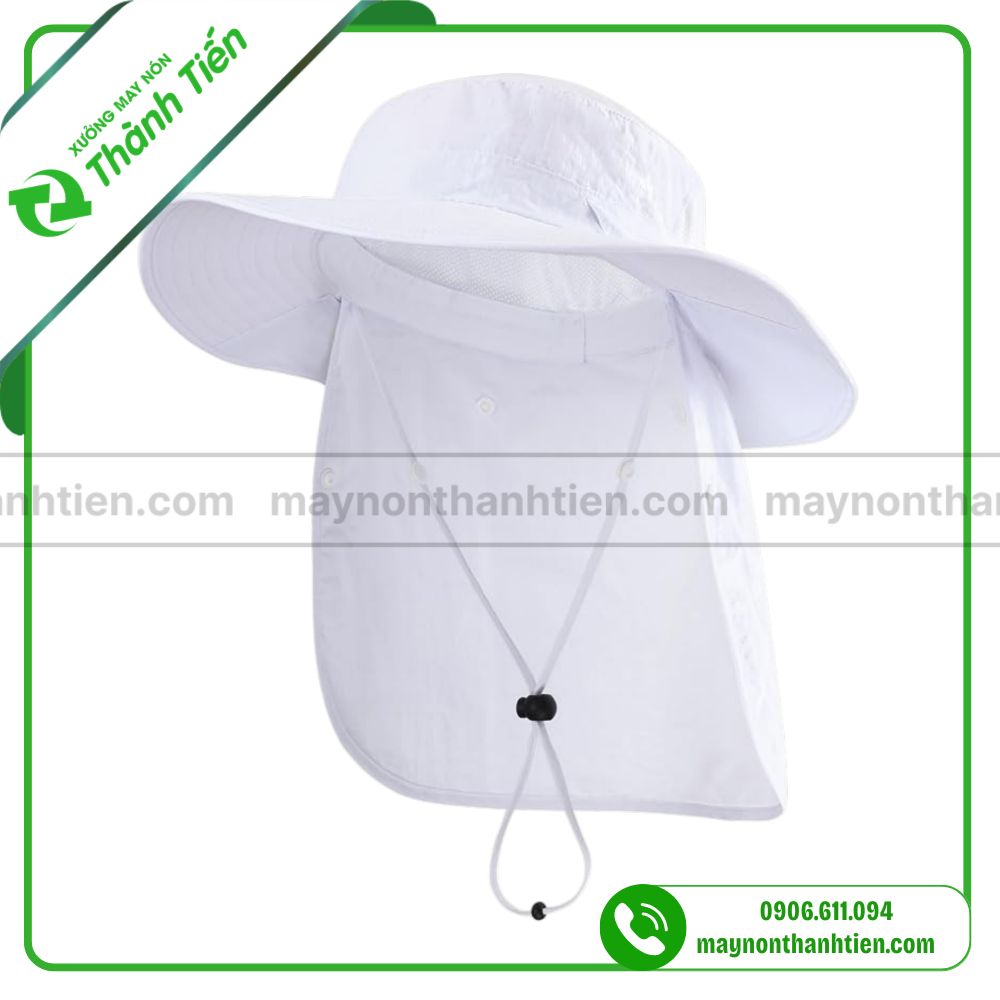 Mũ chống nắng rộng v&agrave;nh để đi xe m&aacute;y hay l&agrave;m việc ngo&agrave;i trời