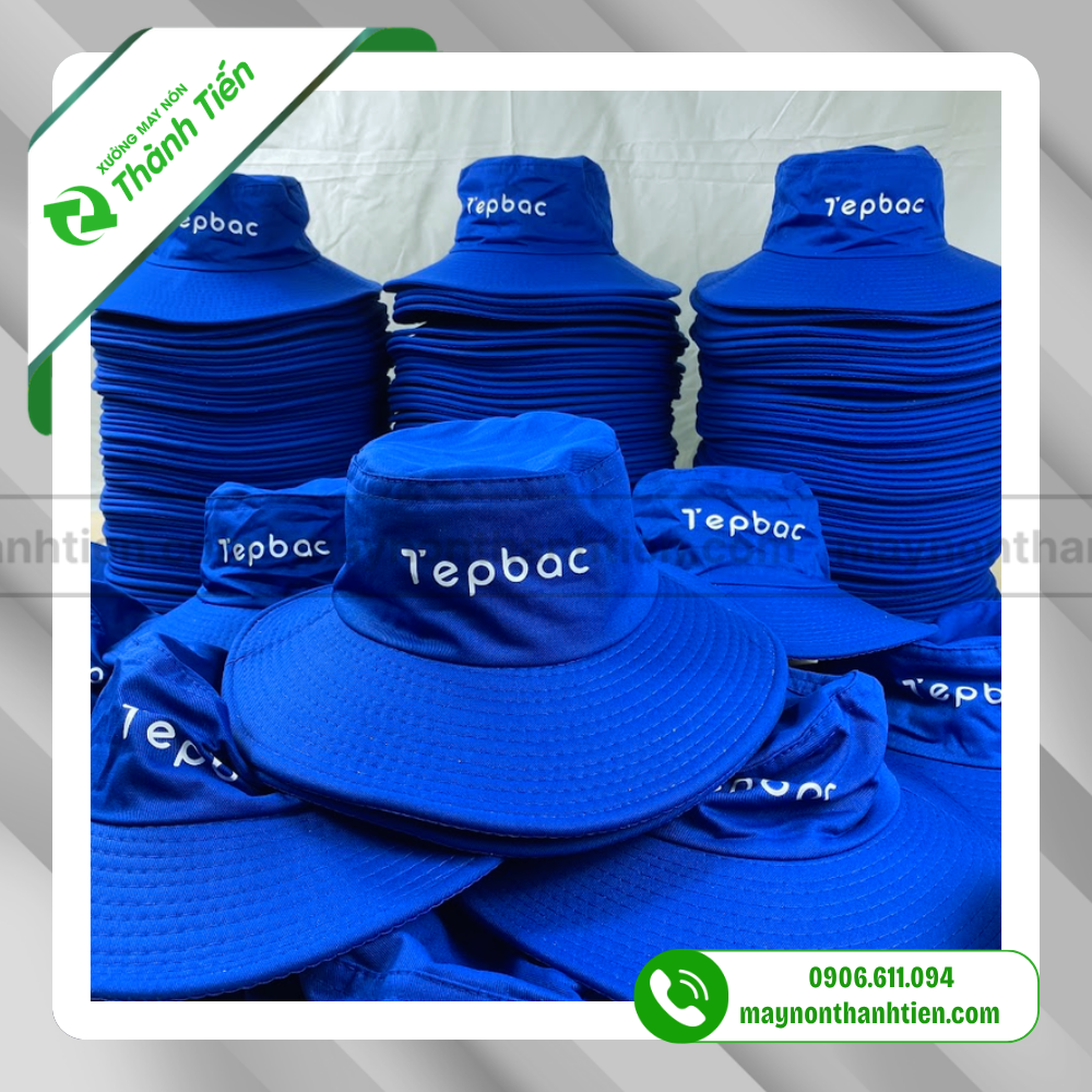 Mẫu Nón Tai Bèo Tép Bạc Đồng Phục Doanh Nghiệp