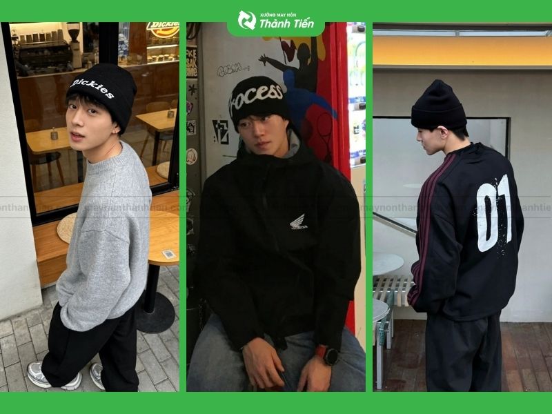 Mũ len Beanie ấm &aacute;p cho m&ugrave;a đ&ocirc;ng