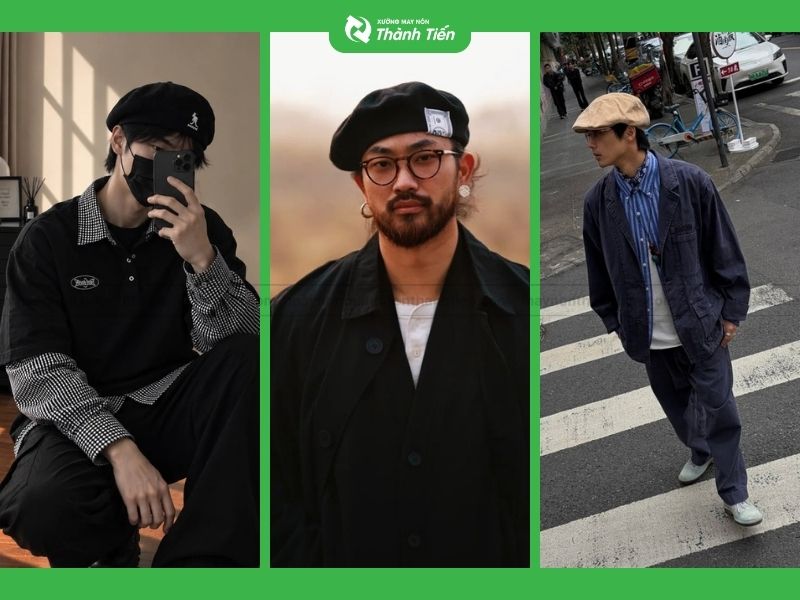 Mũ nồi Beret lịch lãm