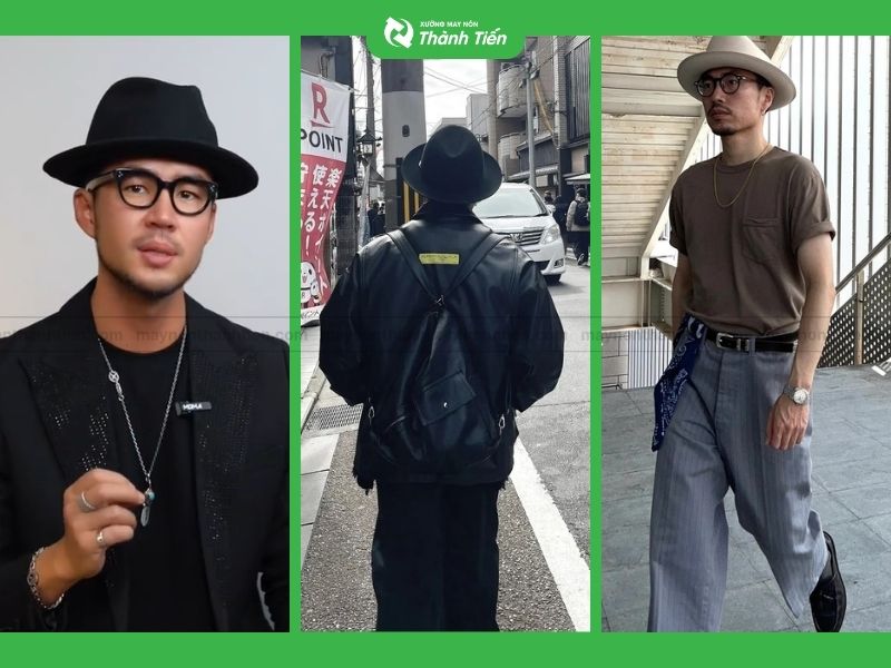 Mũ phớt Fedora cổ điển, sang trọng