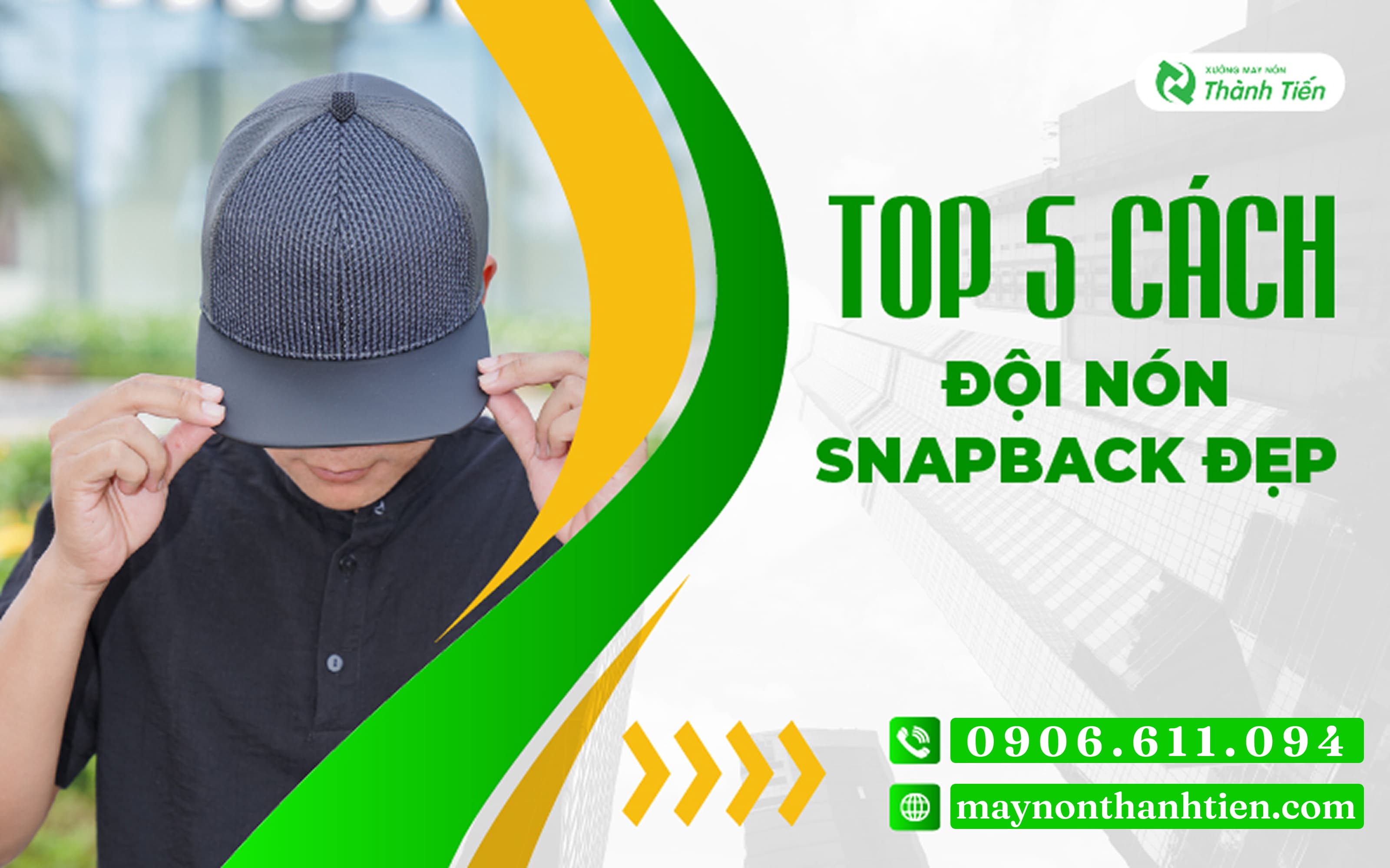 gợi &yacute; 5 c&aacute;ch đội n&oacute;n snapback đẹp