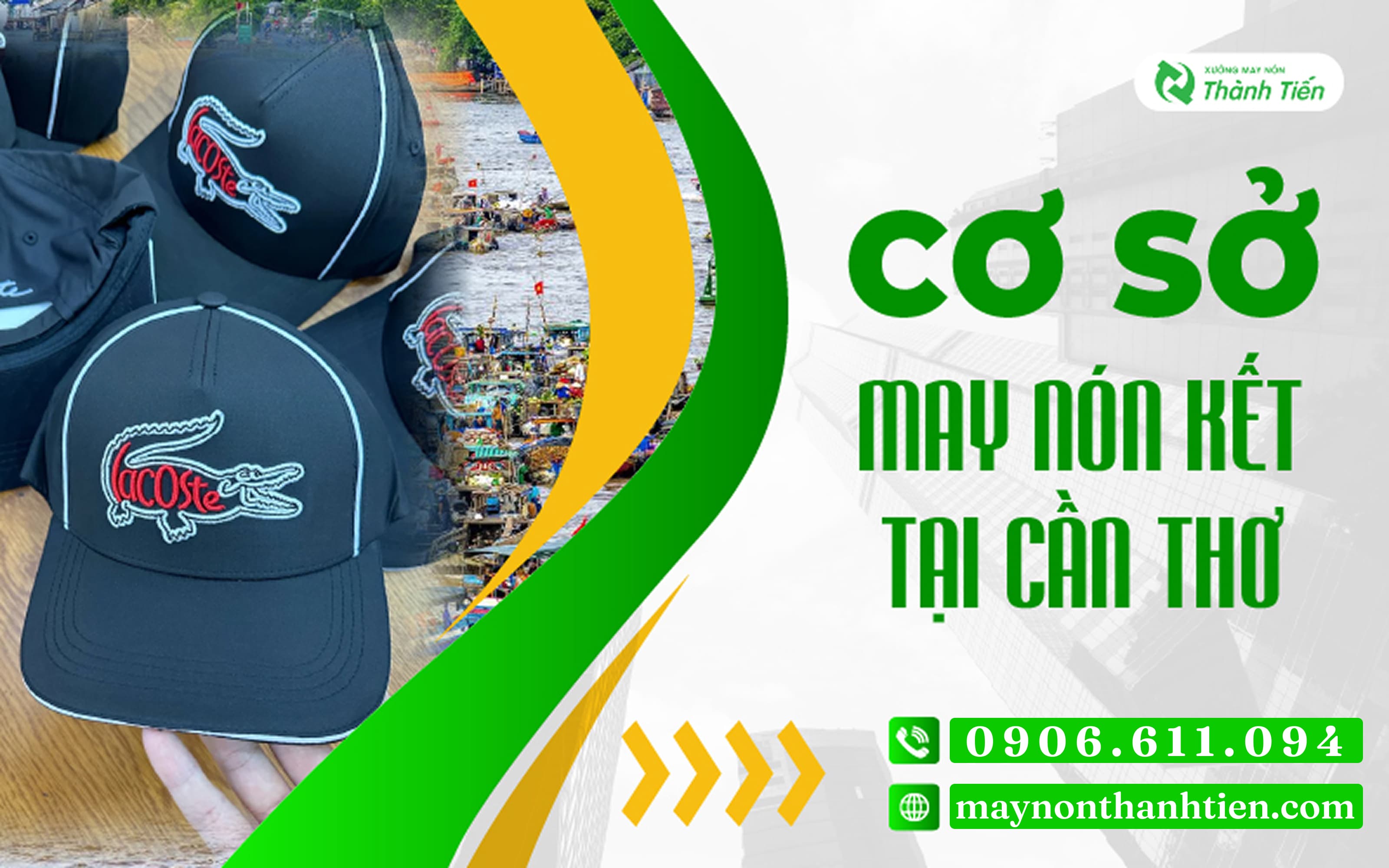 Th&agrave;nh Tiến - Cơ Sở May N&oacute;n Kết Tại Cần Thơ