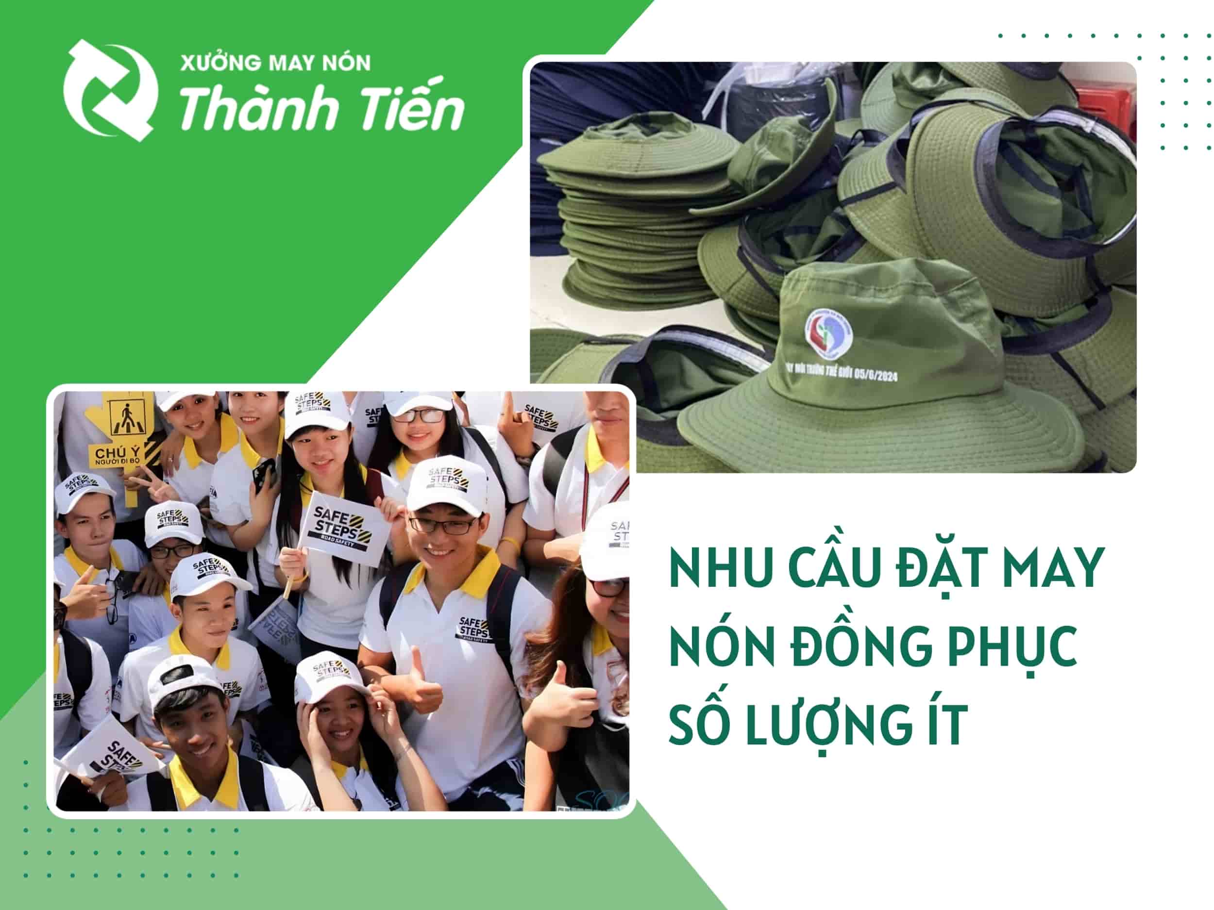Nhu cầu đặt may n&oacute;n đồng phục số lượng &iacute;t của c&aacute;c tổ chức, doanh nghiệp hiện nay