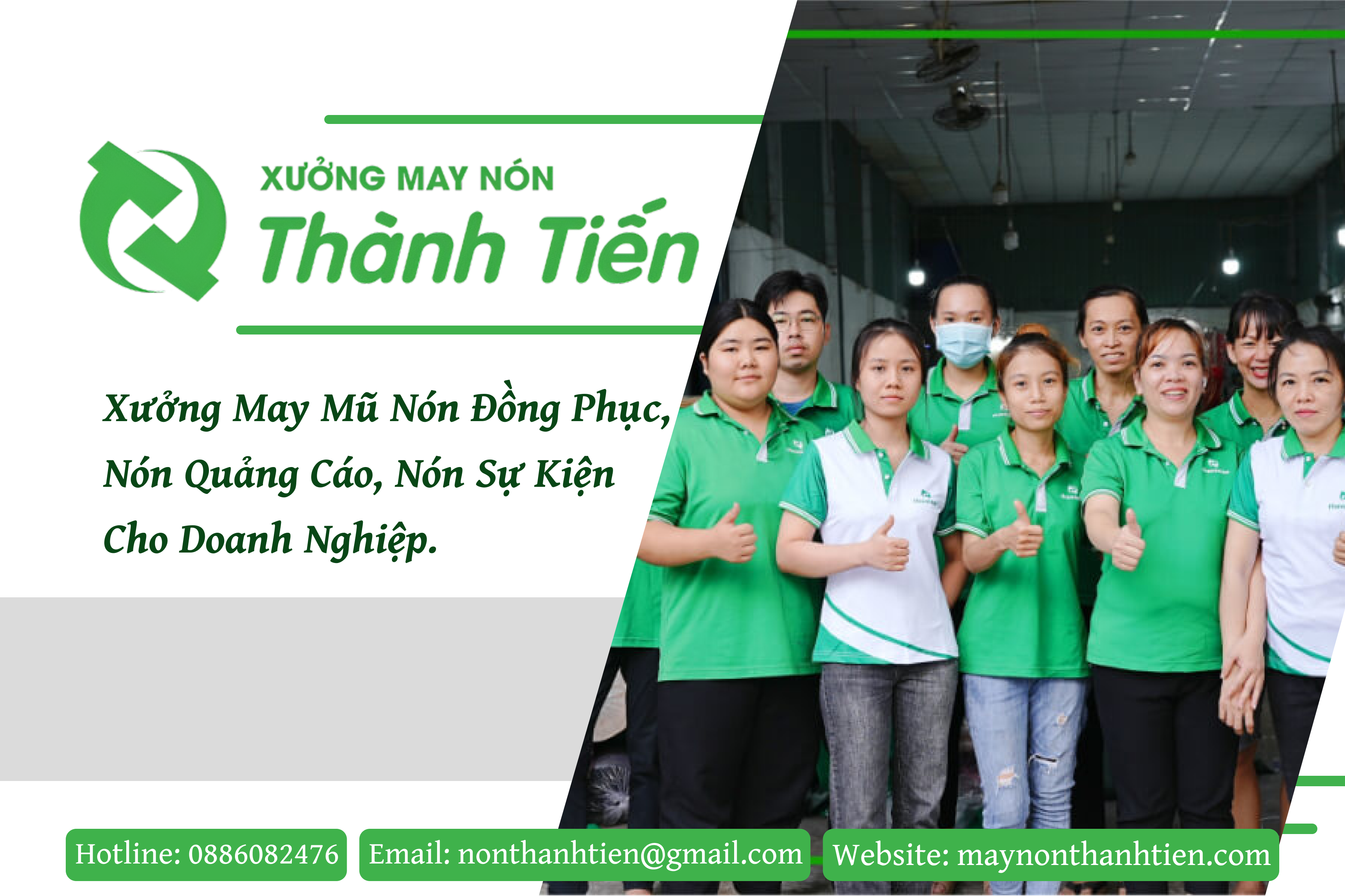 L&yacute; do n&ecirc;n đặt may n&oacute;n quảng c&aacute;o tại Xưởng May Th&agrave;nh Tiến