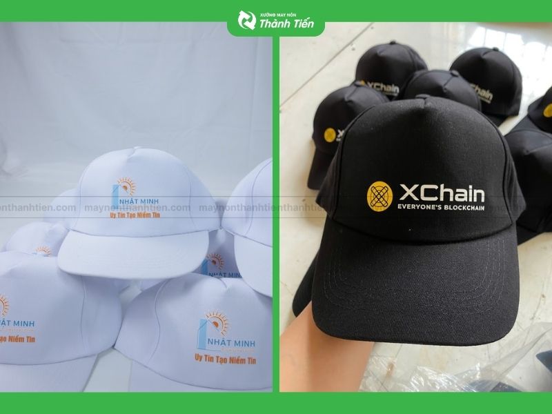 Nón in logo doanh nghi&ecirc;̣p, c&ocirc;ng ty