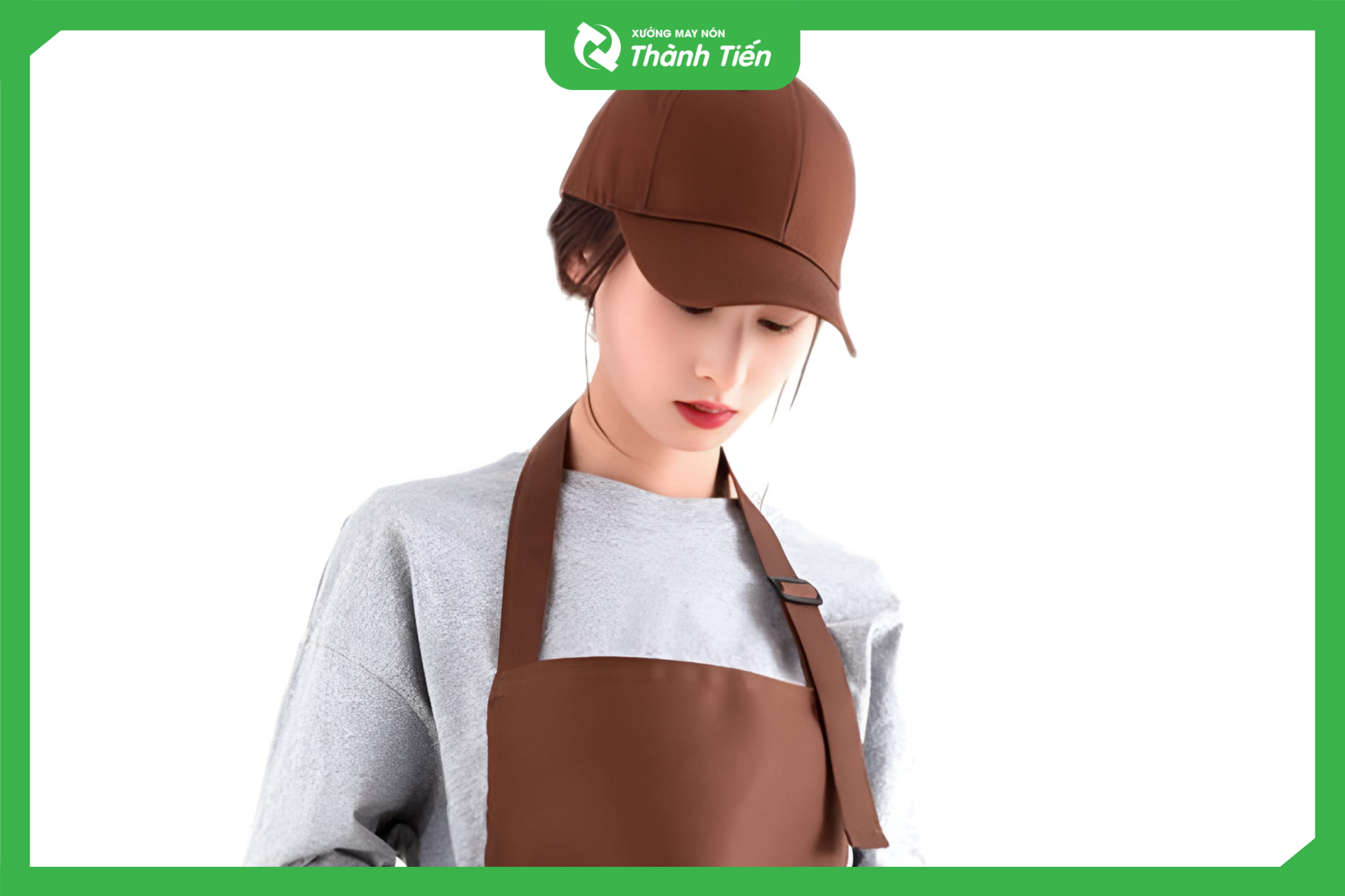 mũ lưỡi trai nh&agrave; h&agrave;ng n&acirc;u