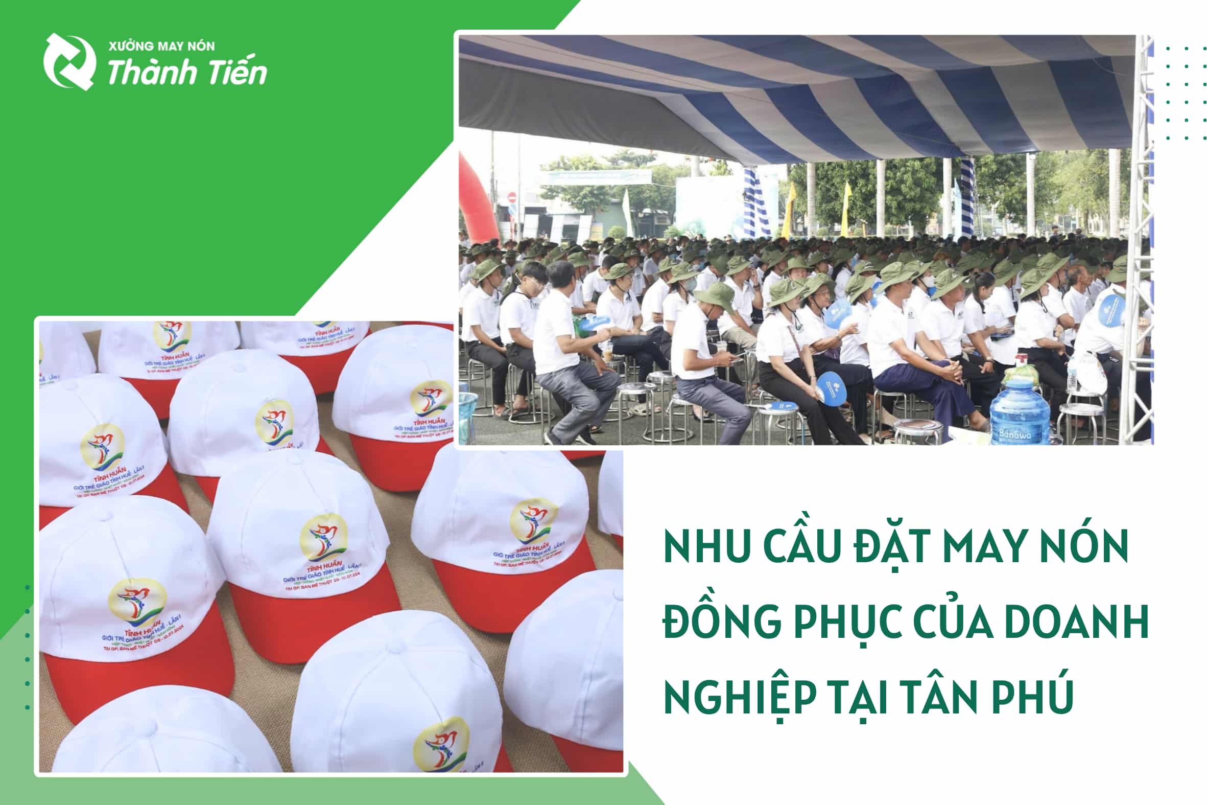 Nhu cầu đặt may n&oacute;n đồng phục của doanh nghiệp tại quận T&acirc;n Ph&uacute;