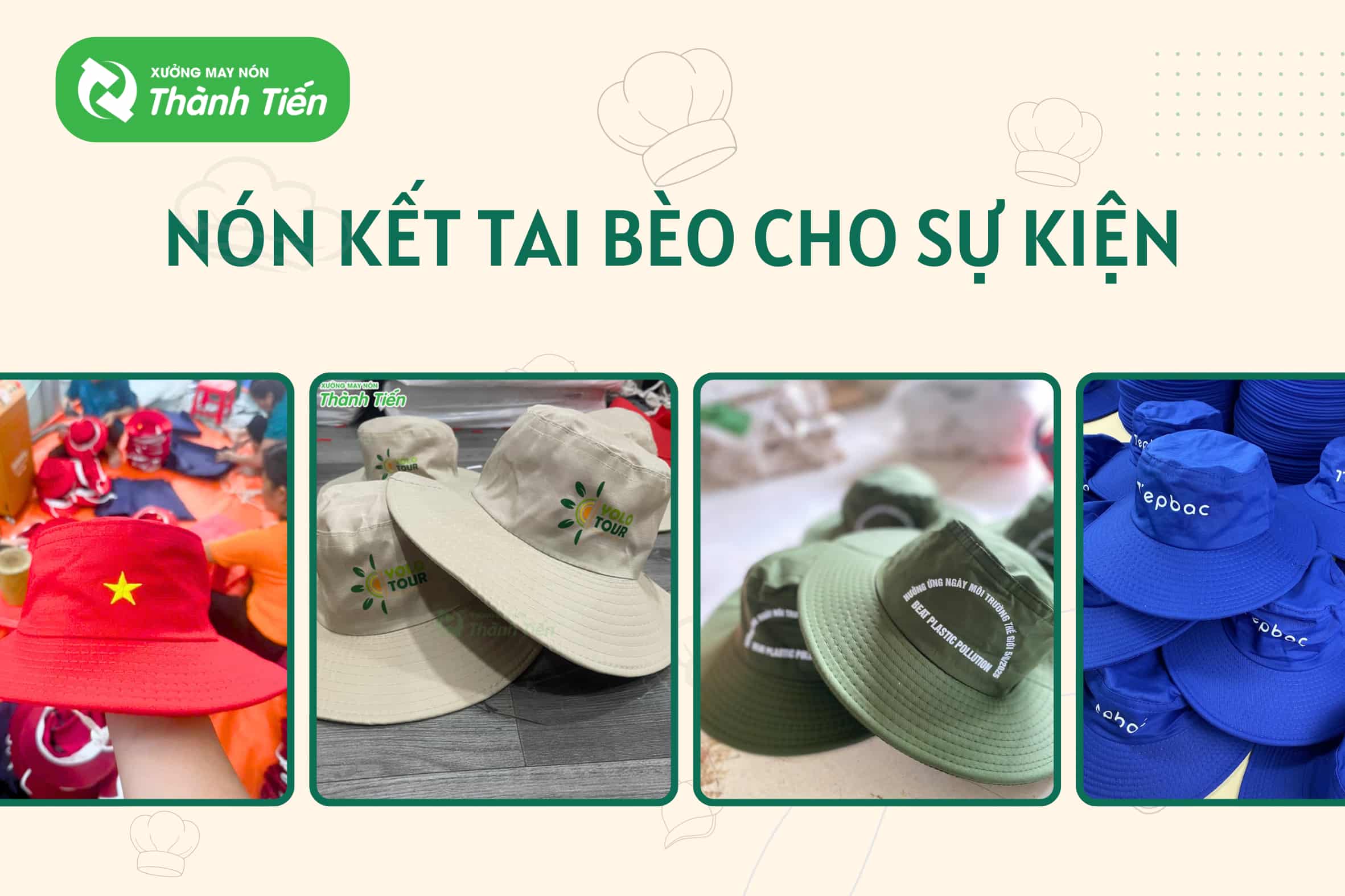 May n&oacute;n tai b&egrave;o cho du lịch, sự kiện