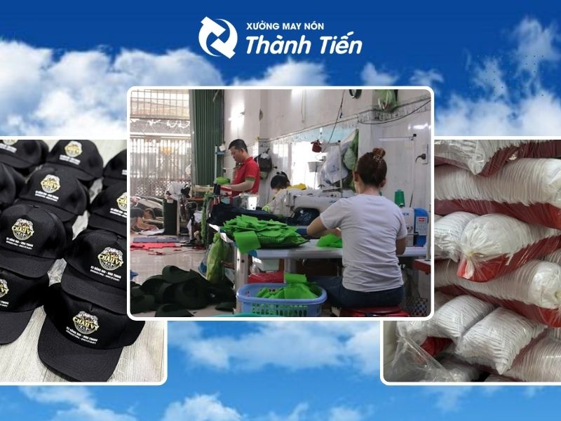 Liên hệ May Nón Thành Tiến để nhận báo giá nón kết sỉ