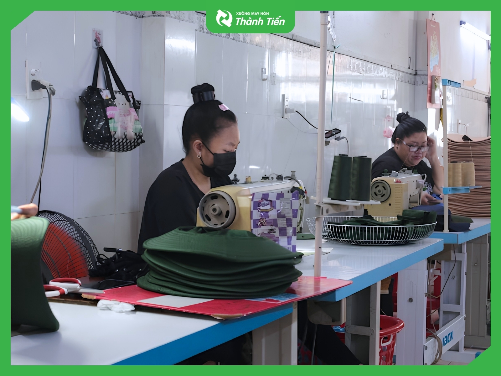 Xưởng in thêu mũ giá rẻ uy tín cho doanh nghiệp